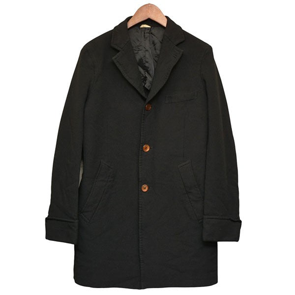 2016AW　エステル縮絨ロングジャケット　テーラードジャケット　DR-C005