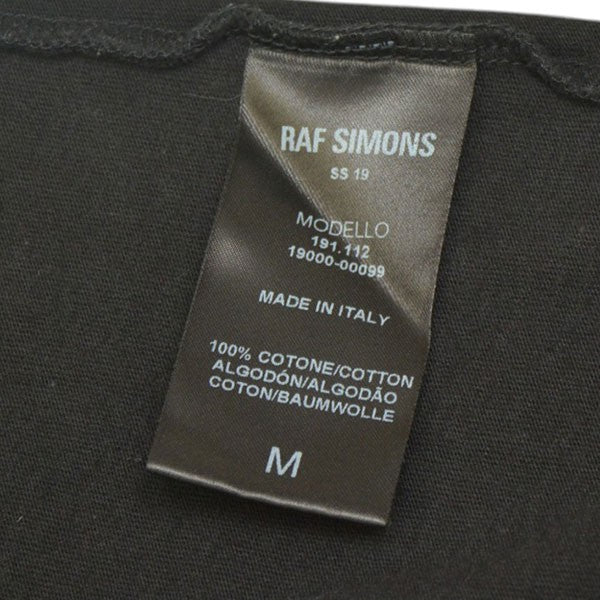 RAF SIMONS 2019SS Clubbers Print T Shirt プリントTシャツ 191．112 古着・中古-5枚目のアイテム画像