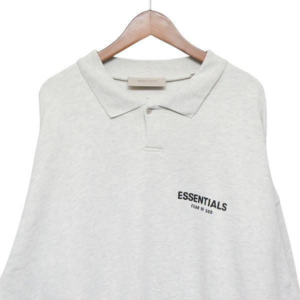 FOG ESSENTIALS 2022AW 長袖ポロシャツ オーバーサイズロゴ刺繍ポロシャツ 古着・中古-3枚目のアイテム画像