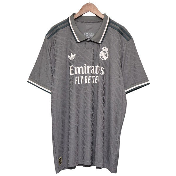 レアル・マドリード グレー ポロシャツ adidas(アディダス) 24-25 レアル・マドリード 3rd オーセンティック