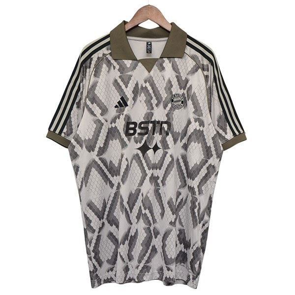 adidas FCバイエルン BSTN ジャージー ゲームポロシャツ Tシャツ JF0573 古着・中古-1枚目のアイテム画像
