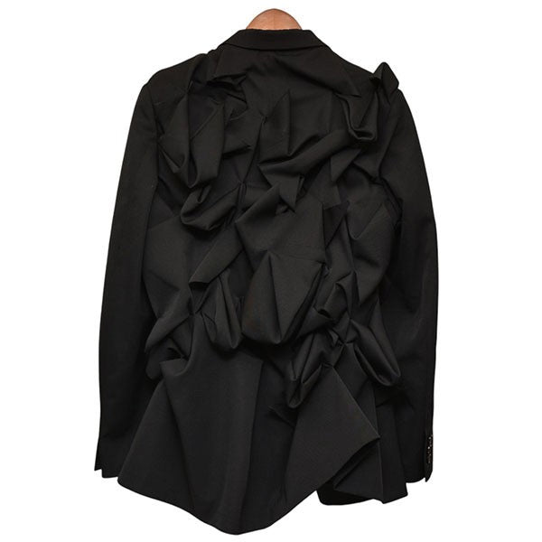 COMME des GARCONS 2025AW ウールカラーギャバジンテーラードジャケット 装飾ジャケット GP-J020 古着・中古-2枚目のアイテム画像