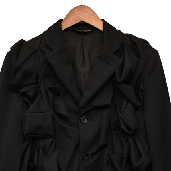 COMME des GARCONS 2025AW ウールカラーギャバジンテーラードジャケット 装飾ジャケット GP-J020 古着・中古-3枚目のアイテム画像