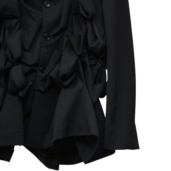 COMME des GARCONS 2025AW ウールカラーギャバジンテーラードジャケット 装飾ジャケット GP-J020 古着・中古-4枚目のアイテム画像