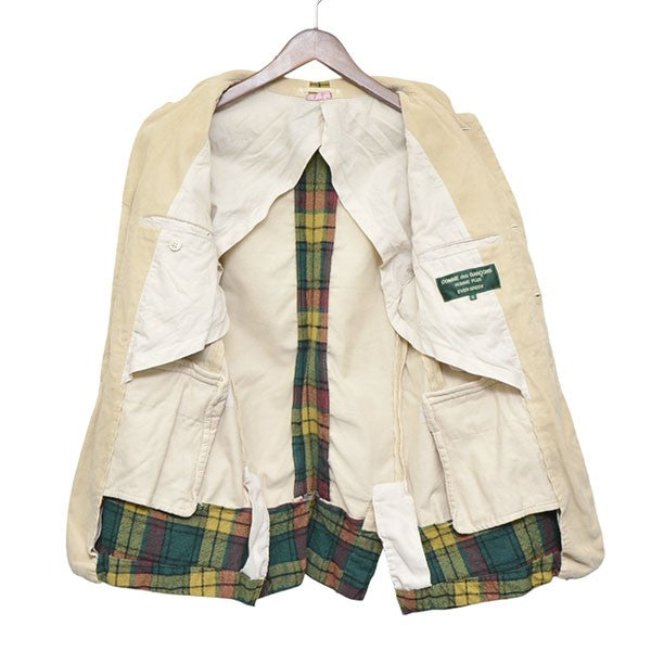 COMME des GARCONS HOMME PLUS 2006SS ドッキングロック復刻 コーデュロイドッキングジャケット PQ-J211 古着・中古-3枚目のアイテム画像