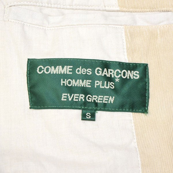 COMME des GARCONS HOMME PLUS 2006SS ドッキングロック復刻 コーデュロイドッキングジャケット PQ-J211 古着・中古-8枚目のアイテム画像