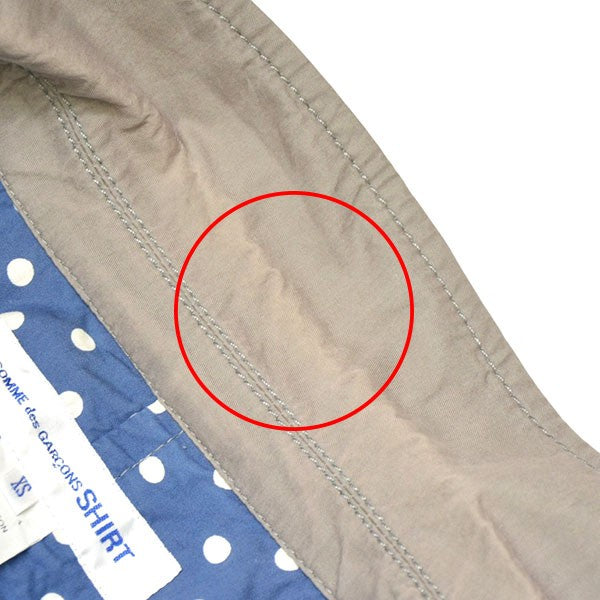 COMME des GARCONS SHIRT 2014SS シームテーラードジャケット シングルジャケット S21170 古着・中古-7枚目のアイテム画像