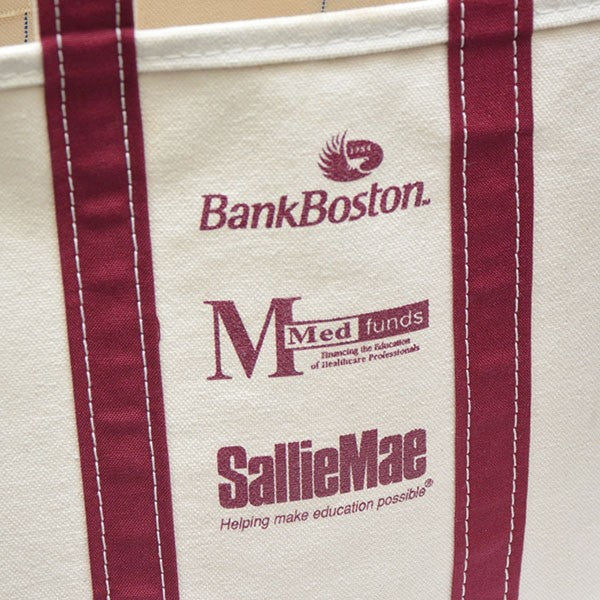 L．L．Bean 1990年代 Vintage プリントキャンバストートバッグ 古着・中古-5枚目のアイテム画像