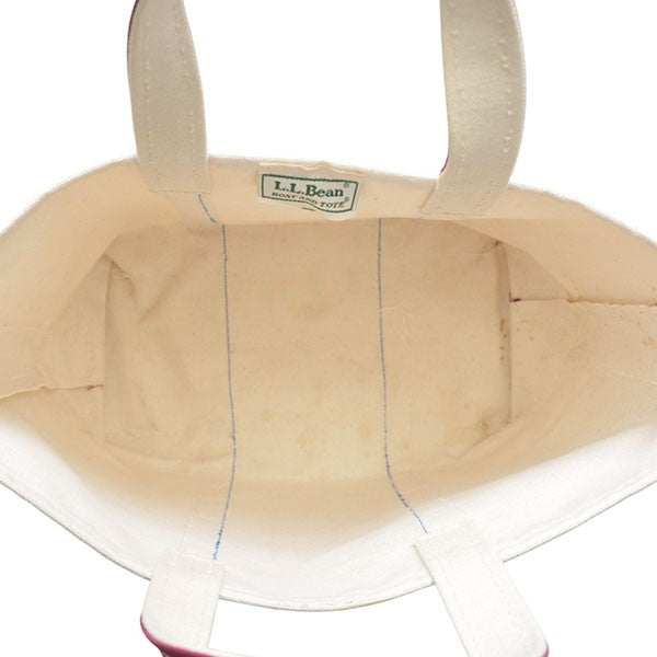 L．L．Bean 1990年代 Vintage プリントキャンバストートバッグ 古着・中古-6枚目のアイテム画像