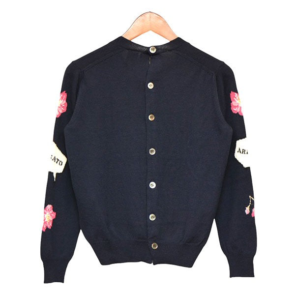 tricot COMME des GARCONS 2005AW ニットセーター JAPANグラフィックセーター TP-N202 古着・中古-2枚目のアイテム画像
