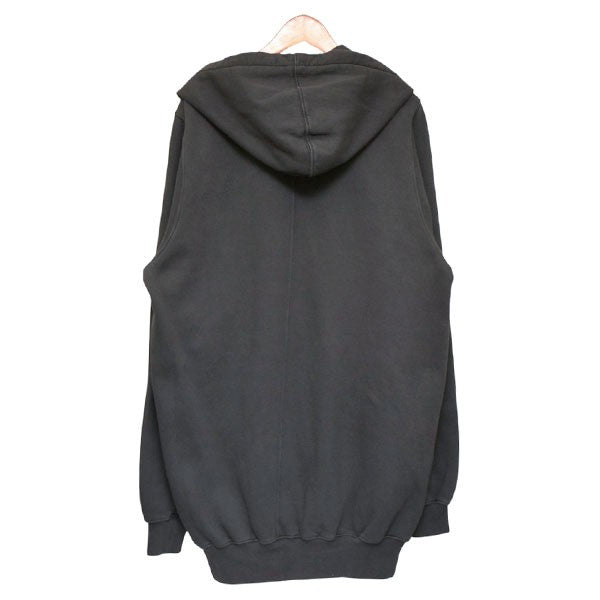 RICK OWENS 2024AW Porterville 刺繍 フーディー オーバーサイズプルオーバーパーカー RU02D6282FEM7 古着・中古-2枚目のアイテム画像