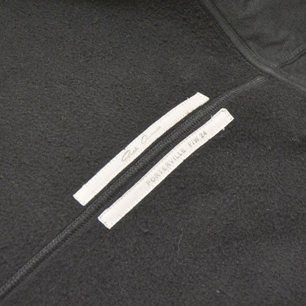 RICK OWENS 2024AW Porterville 刺繍 フーディー オーバーサイズプルオーバーパーカー RU02D6282FEM7 古着・中古-6枚目のアイテム画像