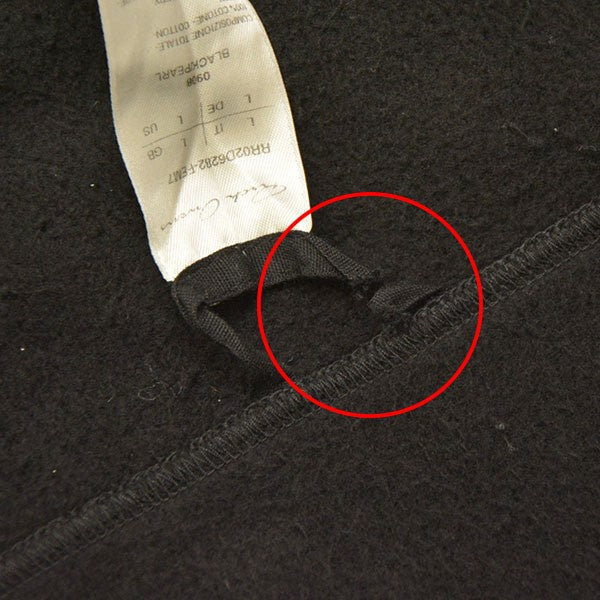 RICK OWENS 2024AW Porterville 刺繍 フーディー オーバーサイズプルオーバーパーカー RU02D6282FEM7 古着・中古-9枚目のアイテム画像