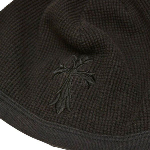 CHROME HEARTS クロス刺繍サーマルビーニー ニットキャップ 古着・中古-3枚目のアイテム画像