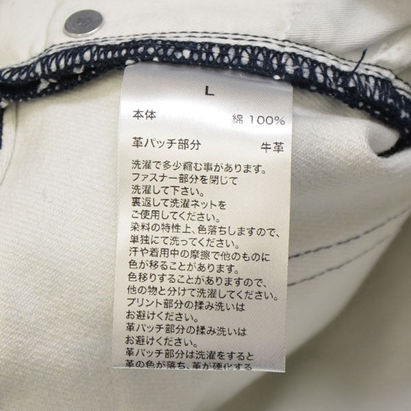 WOKE EDGE 2025AW Printed Loose Flare Denim 転写ルーズフレアデニムパンツ 2521-15917-015200 古着・中古-6枚目のアイテム画像
