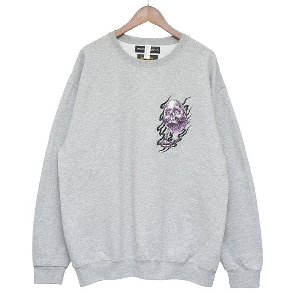 WACKO MARIA×56 Tatto Studio 2025AW CREW NECK SWEAT SHIRT クルーネックスウェット トレーナー 56TS-WM-SS04 古着・中古-1枚目のアイテム画像