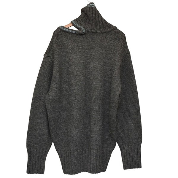 Y． PROJECT DOUBLE NECK OVERSIZED SWEATER ダブルネックオーバーサイズニット セーター MPULL60S21 古着・中古-2枚目のアイテム画像