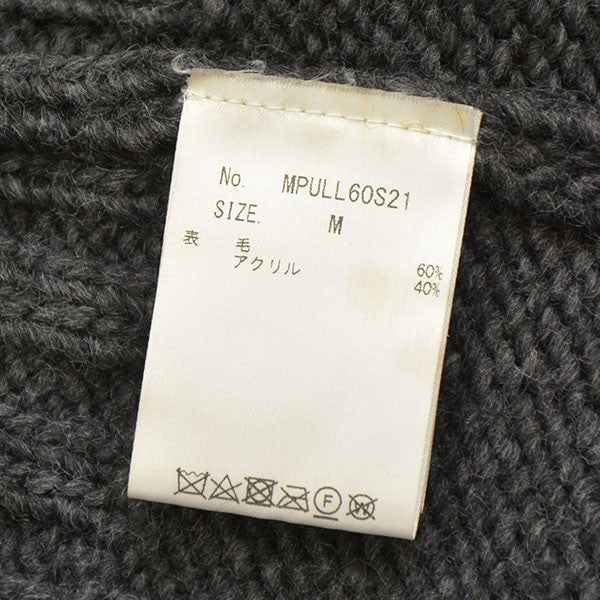 Y． PROJECT DOUBLE NECK OVERSIZED SWEATER ダブルネックオーバーサイズニット セーター MPULL60S21 古着・中古-7枚目のアイテム画像