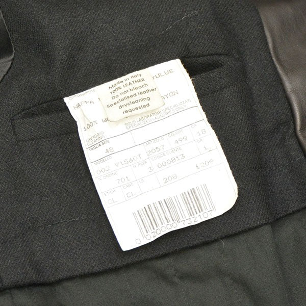 DRIES VAN NOTEN ライカ期 レザーロングトレンチコート レザーコート 3651-4902 古着・中古-9枚目のアイテム画像