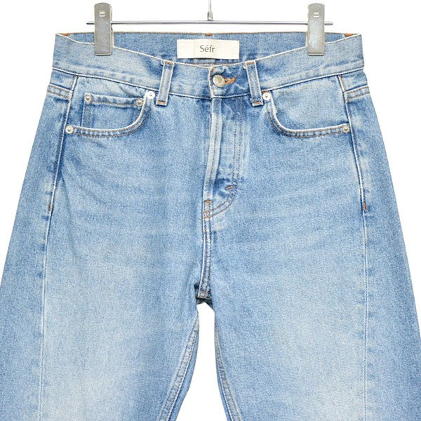 Sefr TWISTED CUT JEANS CLASSIC WASH ツイストカットデニムパンツ 古着・中古-3枚目のアイテム画像