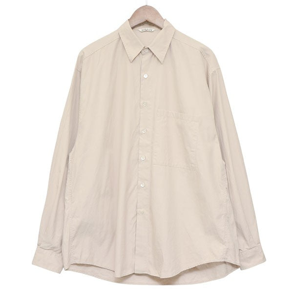2019AW　WASHED FINX TWILL BIG SHIRTS　オーバーサイズシャツ　A9AS02TN