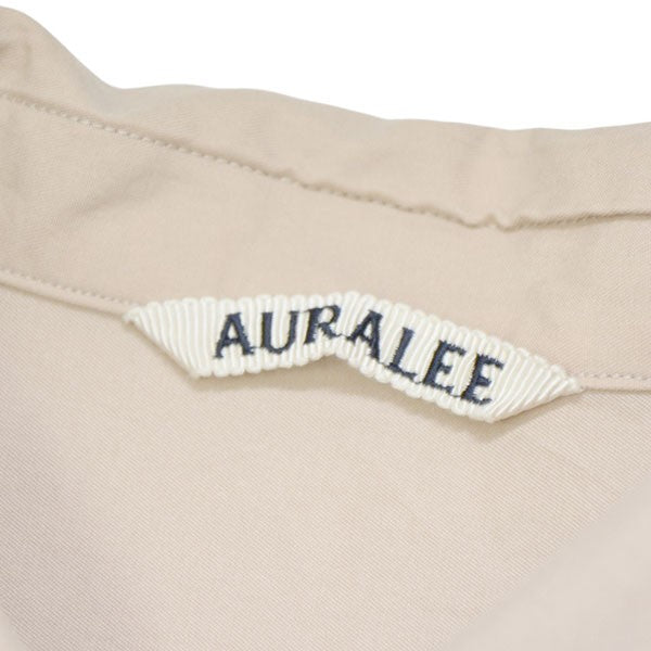 2019AW　WASHED FINX TWILL BIG SHIRTS　オーバーサイズシャツ　A9AS02TN