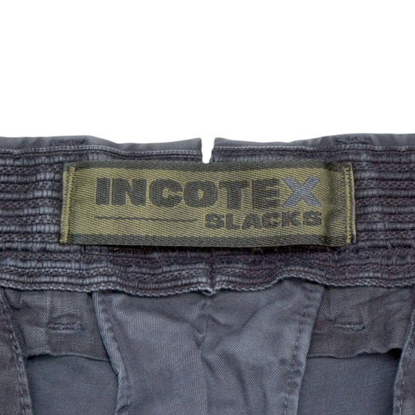 INCOTEX ガーメントダイチノパンツ 製品染めコットントラウザー 17S100 9664A 古着・中古-8枚目のアイテム画像