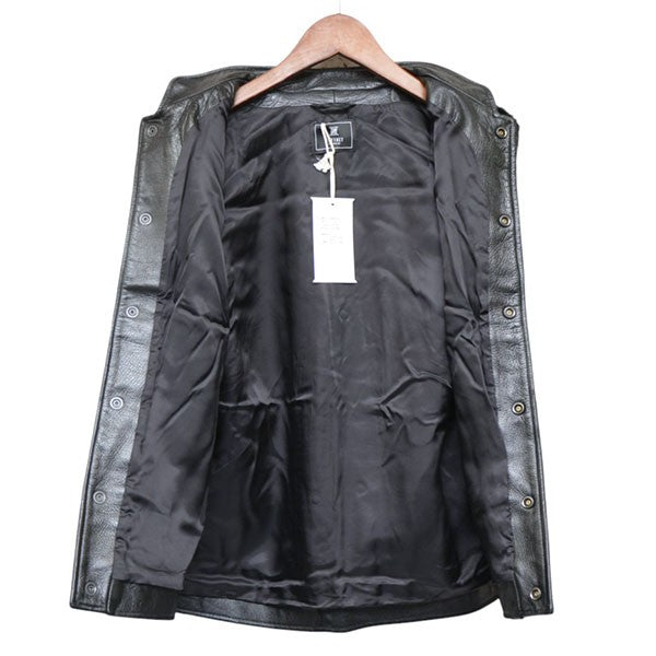 TUITACI 2022AW STAND COLLAR RIDERS FUR VEST スタンドカラーファーベスト T22AW-V01 古着・中古-3枚目のアイテム画像