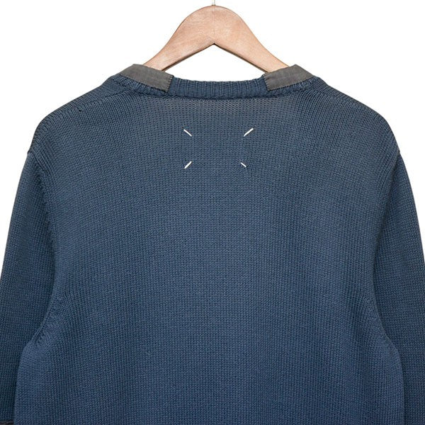 Maison Margiela 2013SS エルボーパッチコットンニットカーディガン S30HA0608 古着・中古-4枚目のアイテム画像