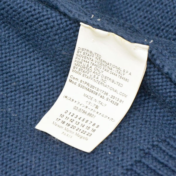 Maison Margiela 2013SS エルボーパッチコットンニットカーディガン S30HA0608 古着・中古-7枚目のアイテム画像