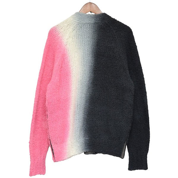 sacai 2023AW Tie Dye Knit Cardigan タイダイグラデーションニットカーディガン 23-03167M 古着・中古-2枚目のアイテム画像