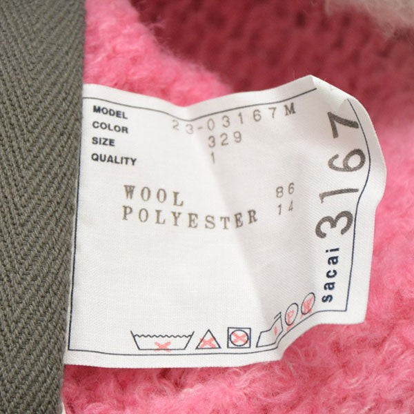 sacai(サカイ) 2023AW Tie Dye Knit Cardigan タイダイグラデーション