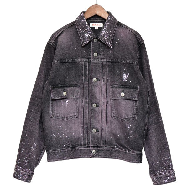 MASU 2024AW MASU BOYS STARDUST DENIM JACKET スタッズデニムジャケット Gジャン ジージャン MBFW-BLB124C 古着・中古-1枚目のアイテム画像