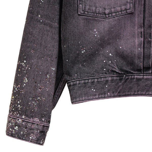 MASU 2024AW MASU BOYS STARDUST DENIM JACKET スタッズデニムジャケット Gジャン ジージャン MBFW-BLB124C 古着・中古-4枚目のアイテム画像