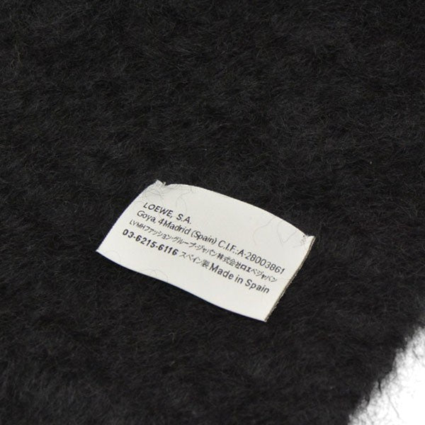 スカーフ モヘア＆ウール　モヘヤ大判マフラー