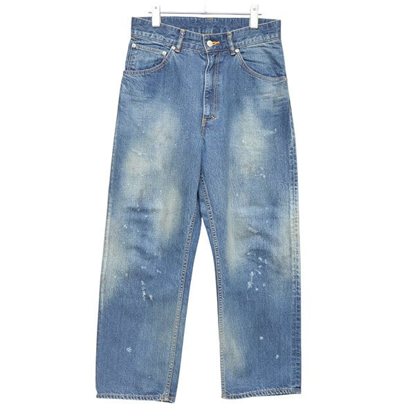 ANCELLM(アンセルム) Attic別注 EX STRAIGHT 5P DENIM PANTS バギー
