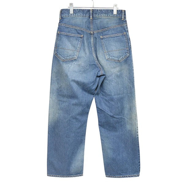 ANCELLM Attic別注 EX STRAIGHT 5P DENIM PANTS バギーデニムパンツ ワイドジーンズ ANC-PT11-EX 古着・中古-2枚目のアイテム画像