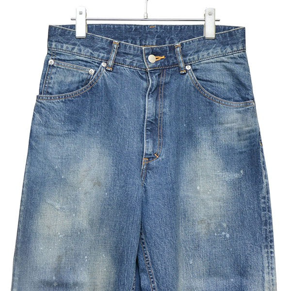 ANCELLM Attic別注 EX STRAIGHT 5P DENIM PANTS バギーデニムパンツ ワイドジーンズ ANC-PT11-EX 古着・中古-3枚目のアイテム画像