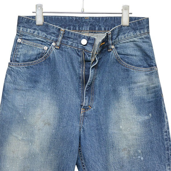ANCELLM Attic別注 EX STRAIGHT 5P DENIM PANTS バギーデニムパンツ ワイドジーンズ ANC-PT11-EX 古着・中古-4枚目のアイテム画像