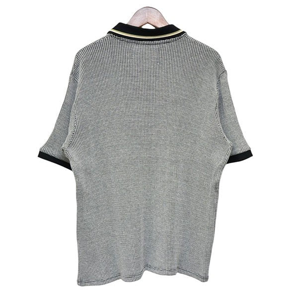 LET LOOSE Waffle Polo shirt ポロシャツ 古着・中古-2枚目のアイテム画像