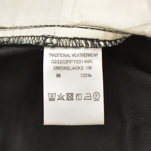 Traditional Weatherwear UNIONSLACKS 106 チノパン パンツ G232CIFPT0314MK 古着・中古-6枚目のアイテム画像