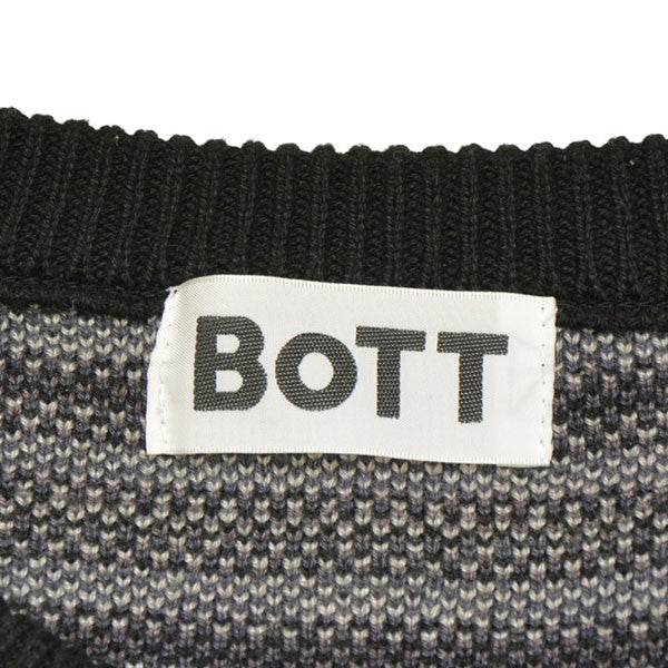 BoTT×WISM 2021AW Century Sweater 総柄クルーネックニット セーター 古着・中古-7枚目のアイテム画像