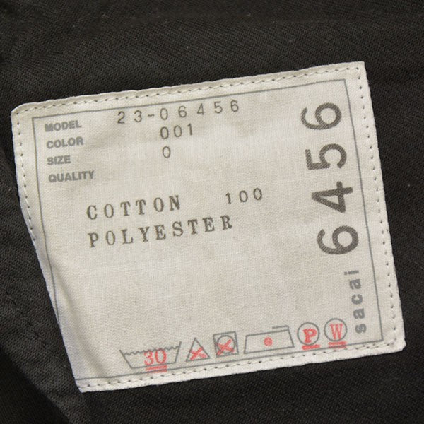sacai 2023SS Cotton Chino Pants カーゴパンツ 23-06456 古着・中古-7枚目のアイテム画像