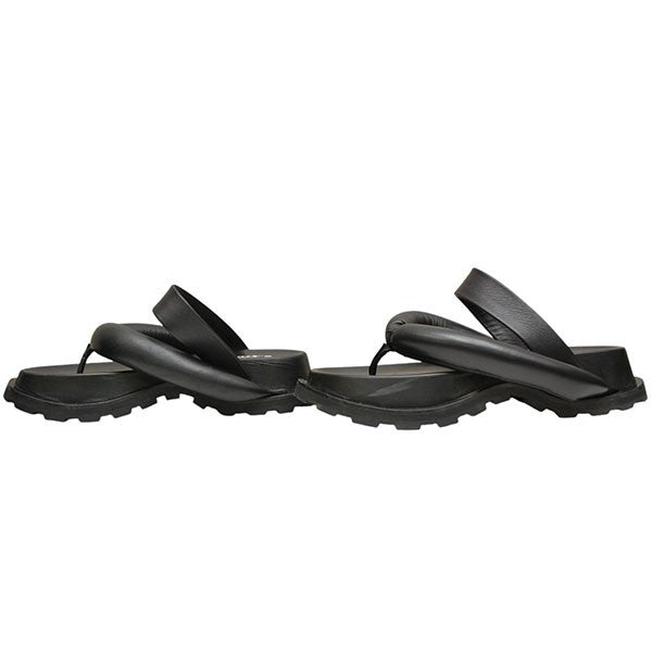JIL SANDER PLATFORM SANDALS レザーサンダル JS36046A 15001 古着・中古-2枚目のアイテム画像