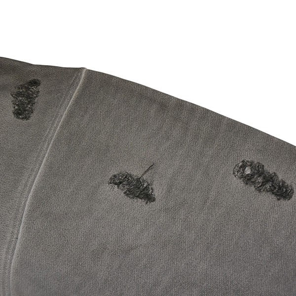 THUG CLUB Rock Hoodie ダメージ加工プルオーバーパーカー スウェット TC23TS0101 古着・中古-5枚目のアイテム画像