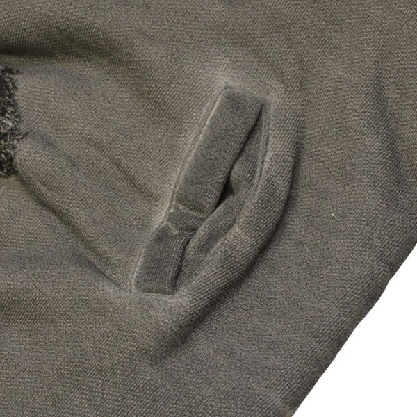 THUG CLUB Rock Hoodie ダメージ加工プルオーバーパーカー スウェット TC23TS0101 古着・中古-6枚目のアイテム画像