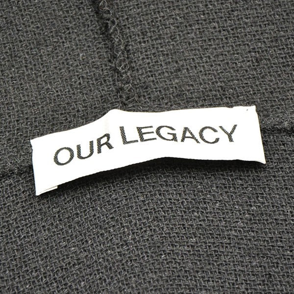 OUR LEGACY FULL ZIP HOOD シャギージップアップパーカー フードジャケット M4243FBH 古着・中古-6枚目のアイテム画像