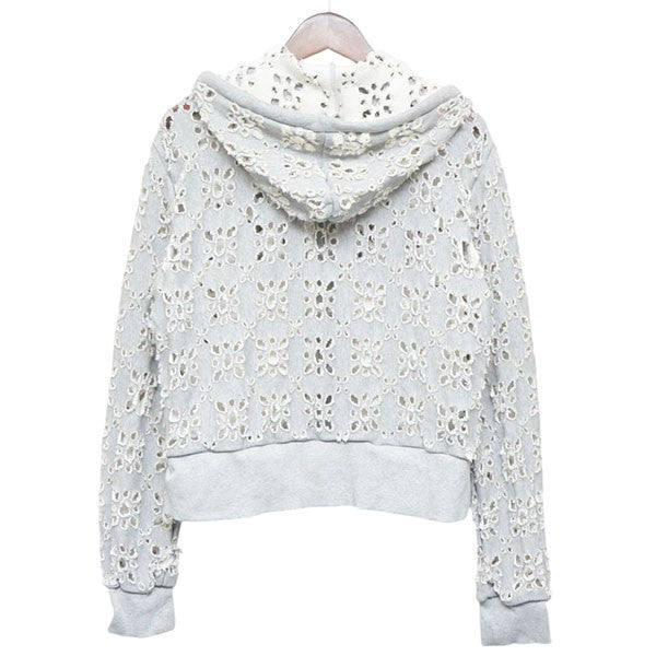 MASU 2024AW FLOWER HOLE ZIP-UP SWEAT PARKA フラワーホールジップアップスウェットパーカー MPFW-CS0324 古着・中古-2枚目のアイテム画像