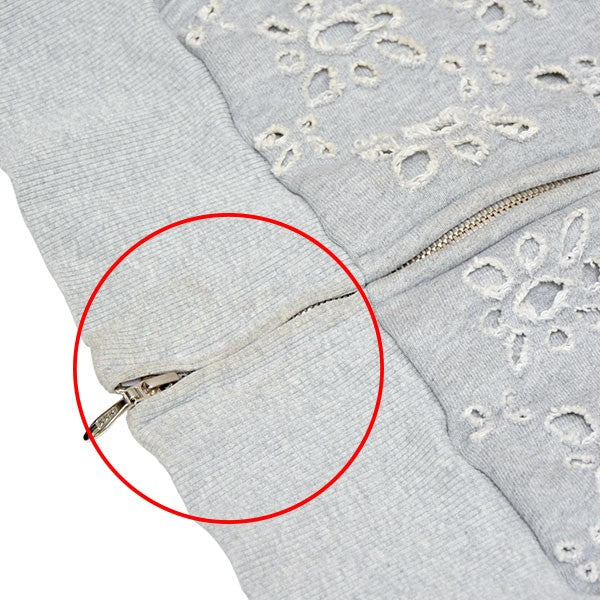 MASU 2024AW FLOWER HOLE ZIP-UP SWEAT PARKA フラワーホールジップアップスウェットパーカー MPFW-CS0324 古着・中古-5枚目のアイテム画像