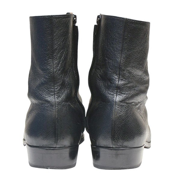 H BEAUTY＆YOUTH ナロー ジップ ブーツ レザーサイドジップブーツ 14316000000 古着・中古-3枚目のアイテム画像